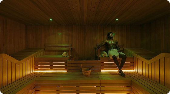 Sauna Bathing